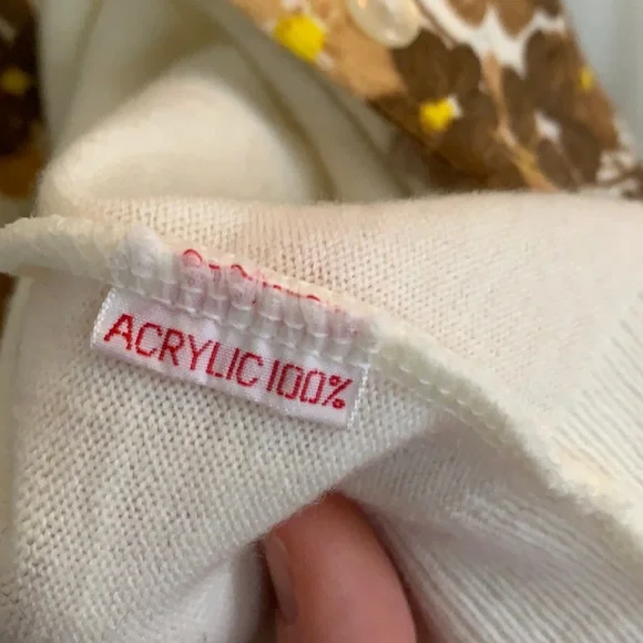 Vintage floral cardigan - Picture 4 of 4